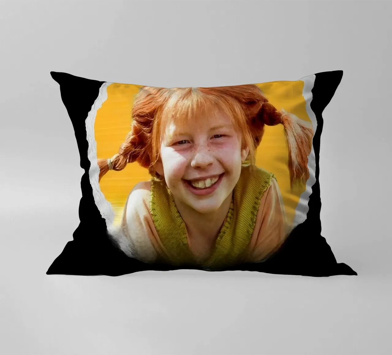 Pippi Langstrumpf Fanart LangstrumpfF pippi langstrumpf mädchen f Kissen von Greatest idea