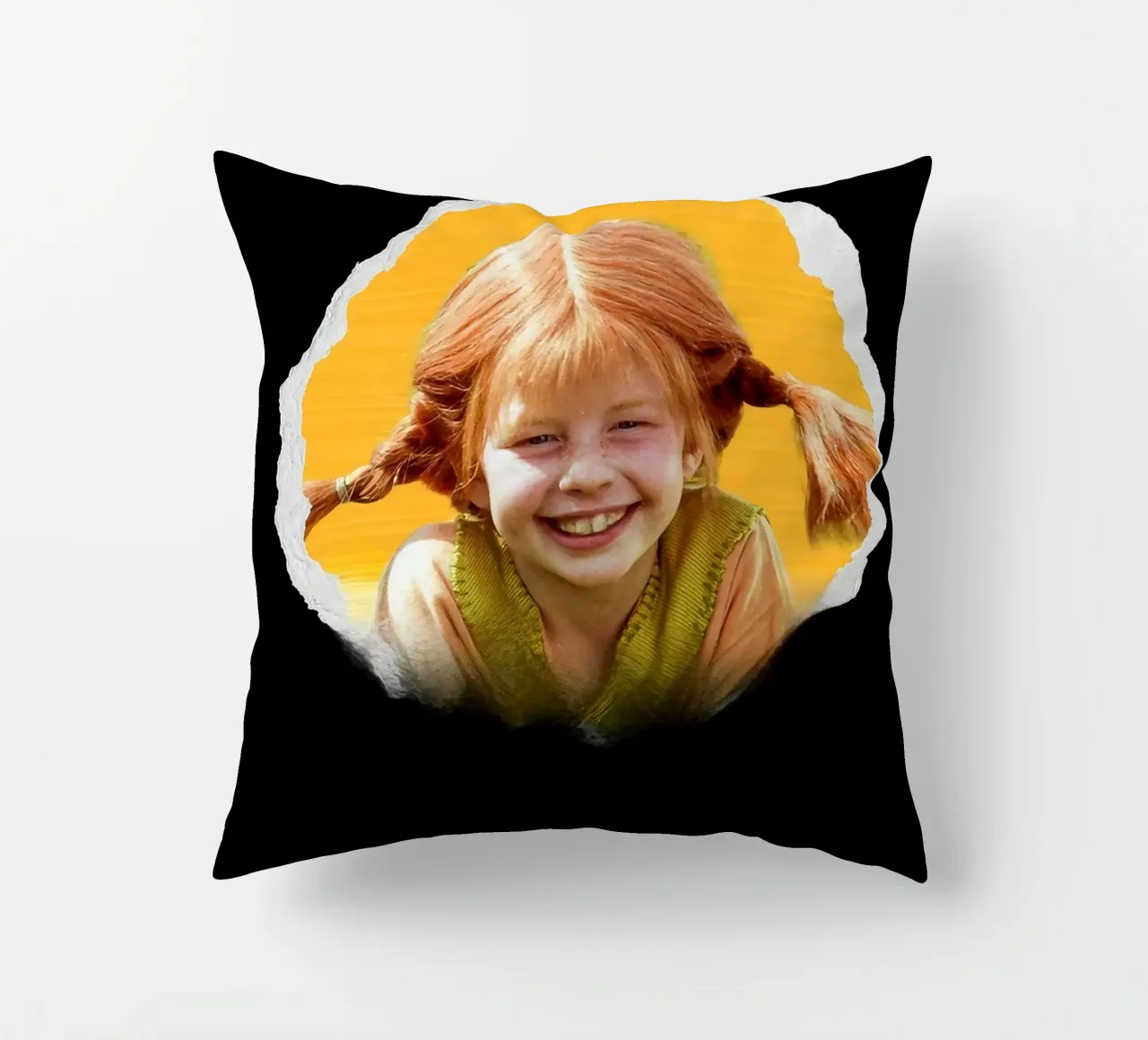 Pippi Langstrumpf Fanart LangstrumpfF pippi langstrumpf mädchen f Kissen von Greatest idea
