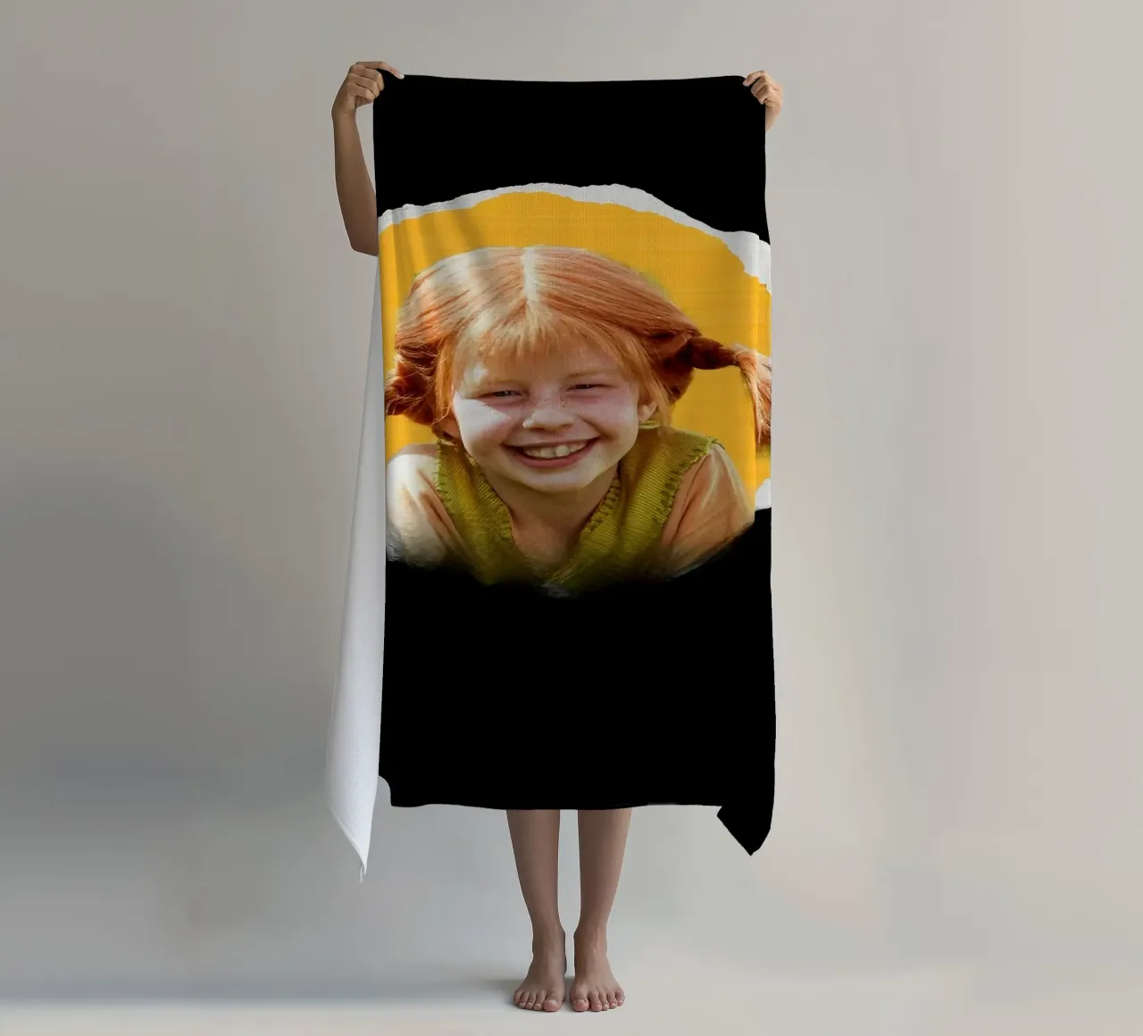 Pippi Langstrumpf Fanart LangstrumpfF pippi langstrumpf mädchen f Strandtuch von Greatest idea