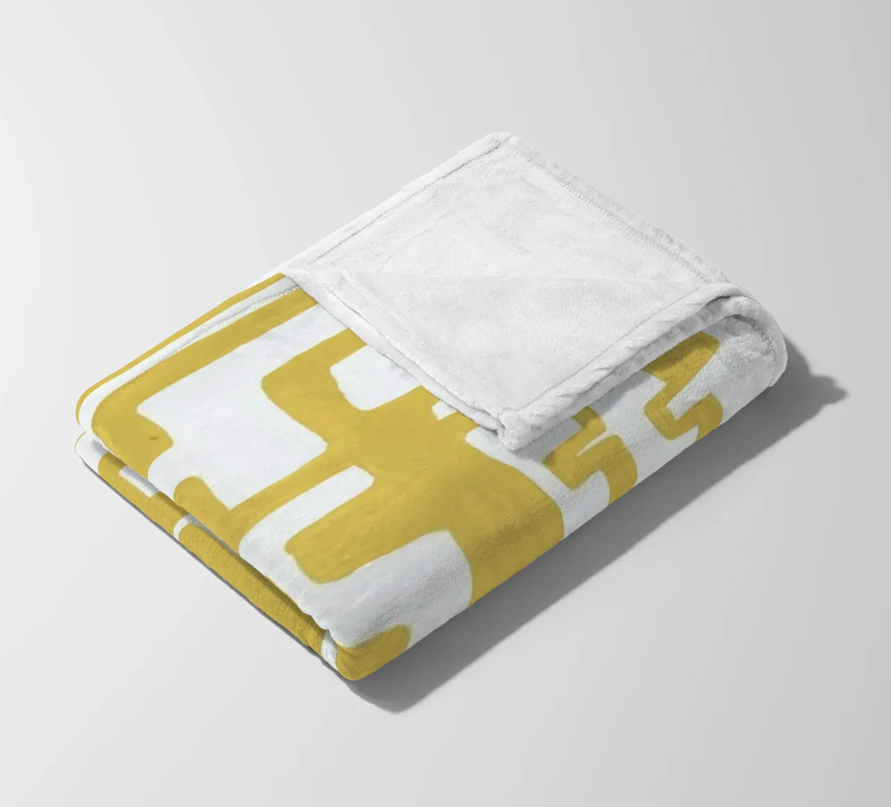 Kuba Okergeel coperta in pile da Femke Zwaan