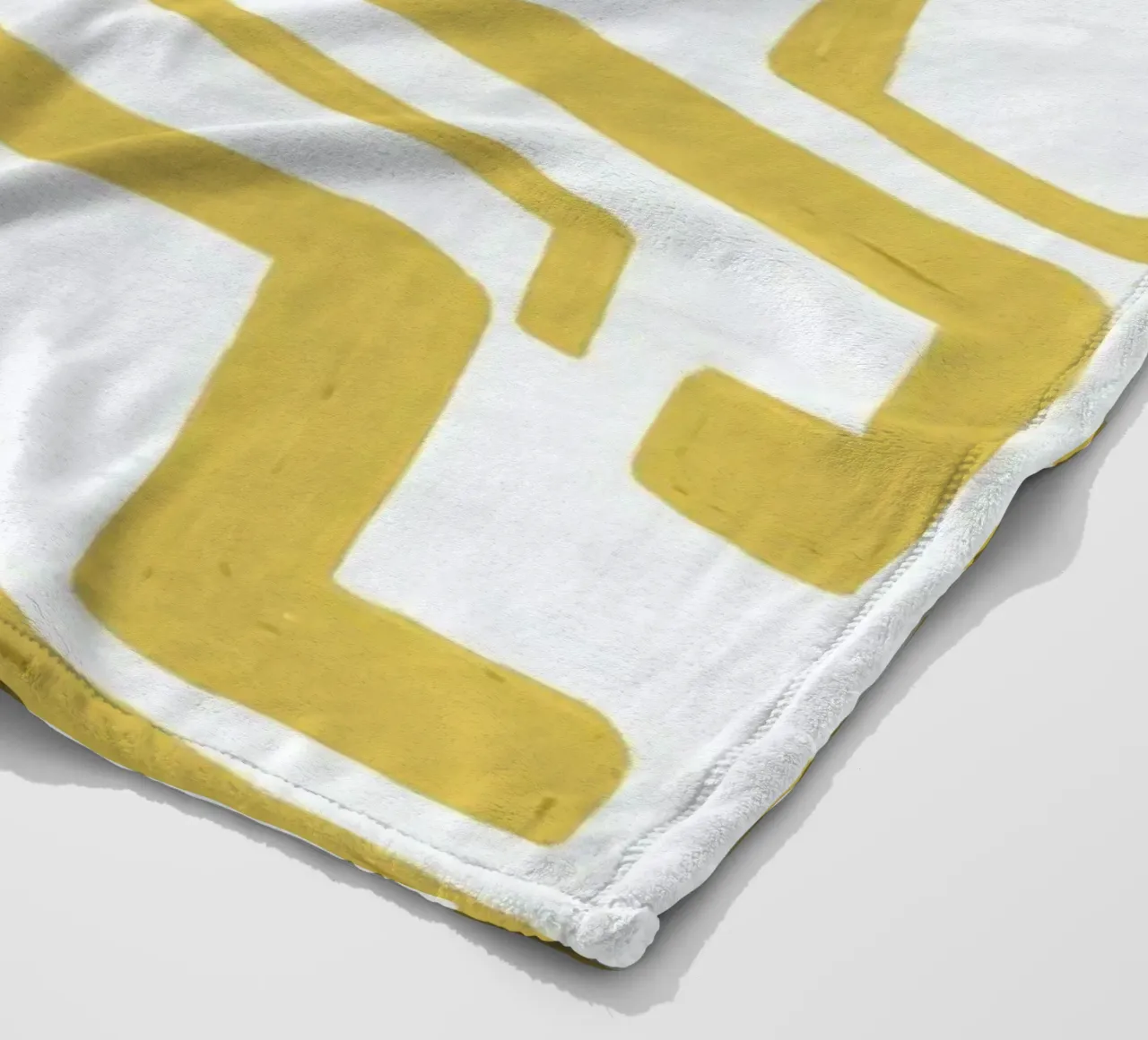 Kuba Okergeel coperta in pile da Femke Zwaan