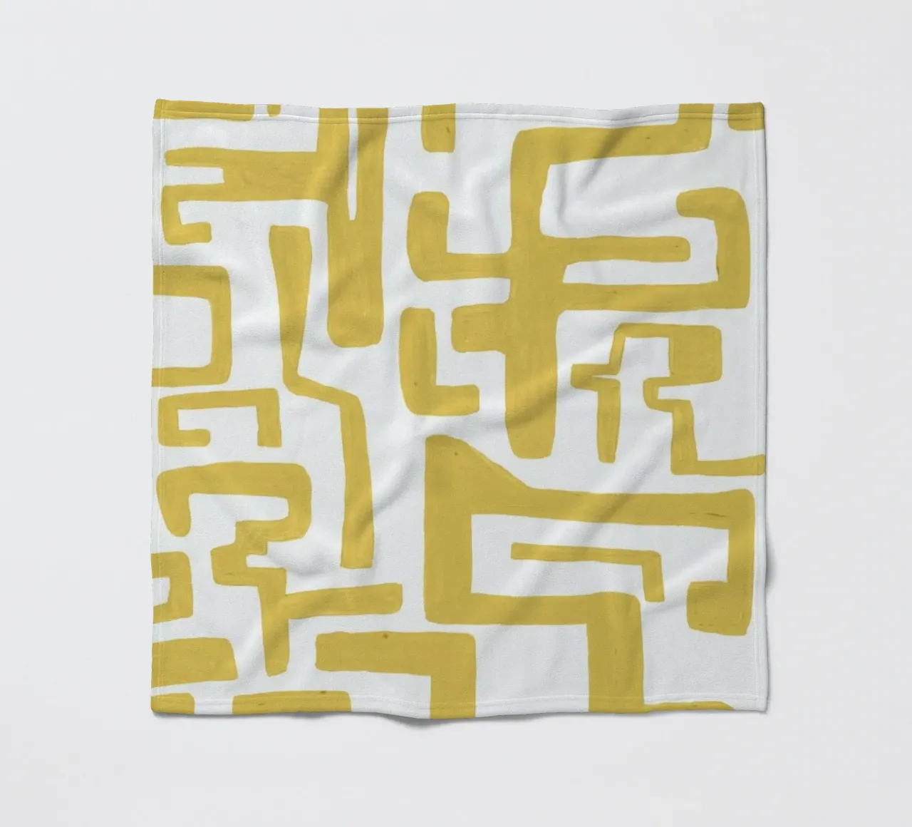 Kuba Okergeel coperta in pile da Femke Zwaan