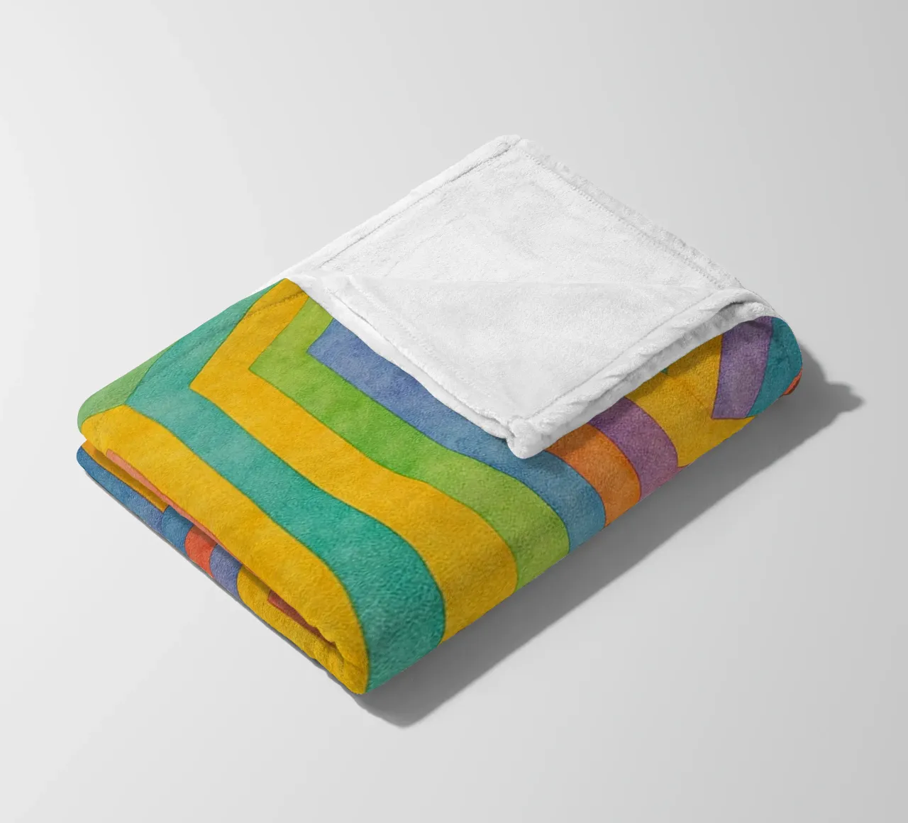 abstract geometric rectangle line art fleece blanket by arkhanz