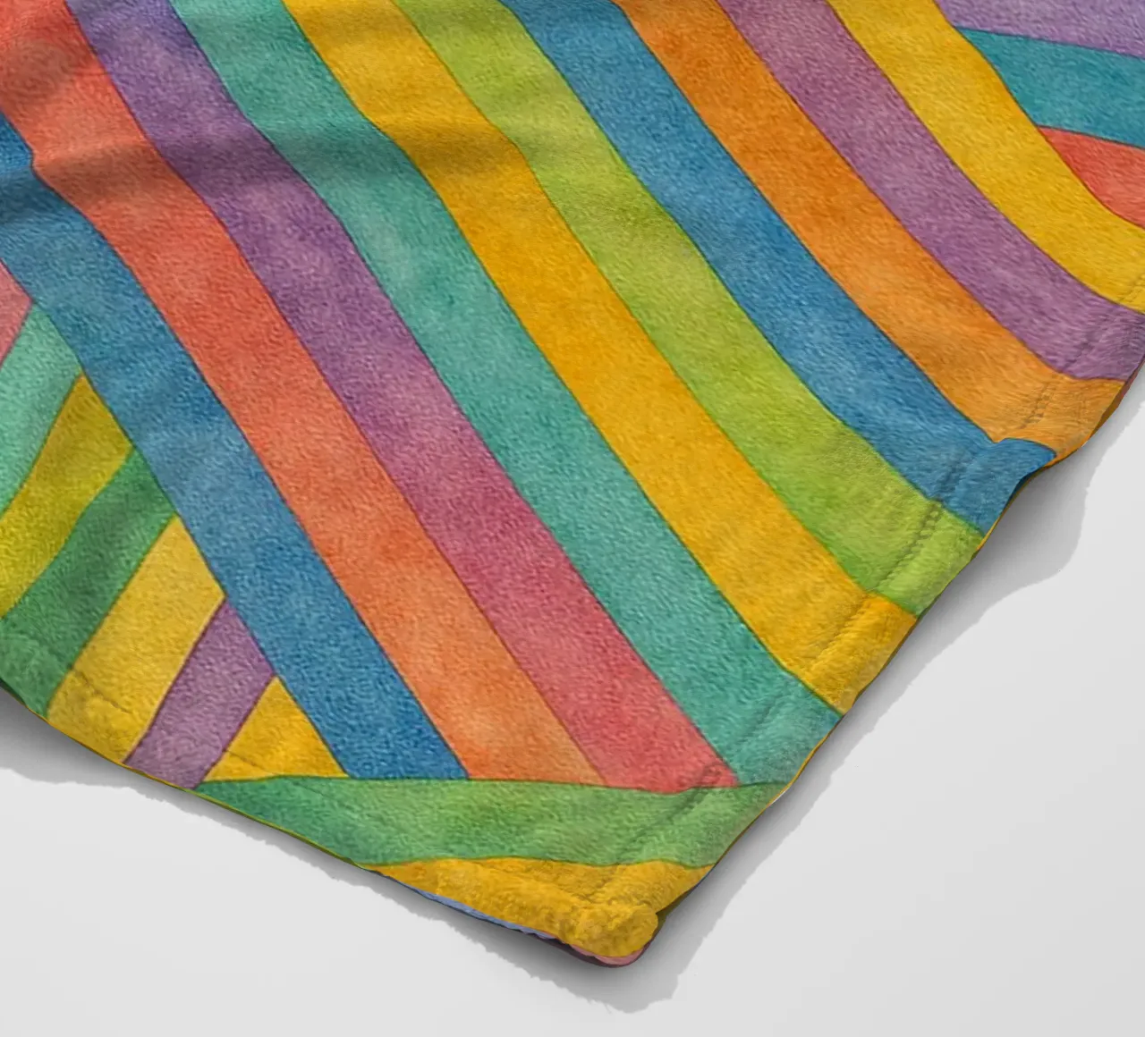 abstract geometric rectangle line art fleece blanket by arkhanz