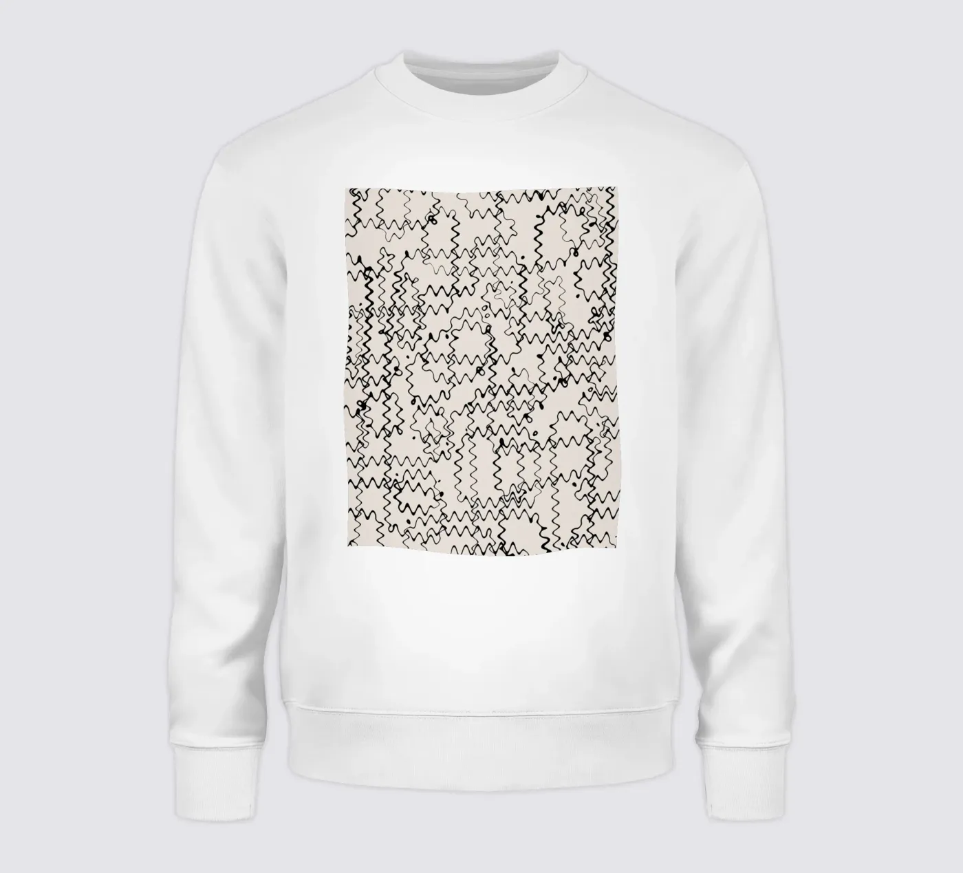 Wave Pattern sweatshirt by treechild