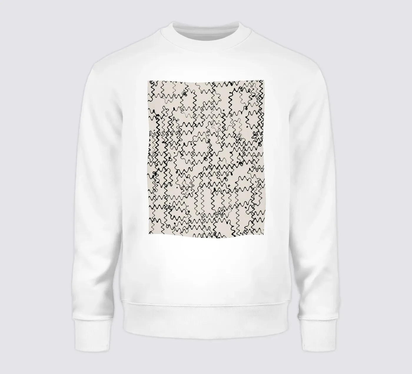 Wave Pattern sweatshirt by treechild