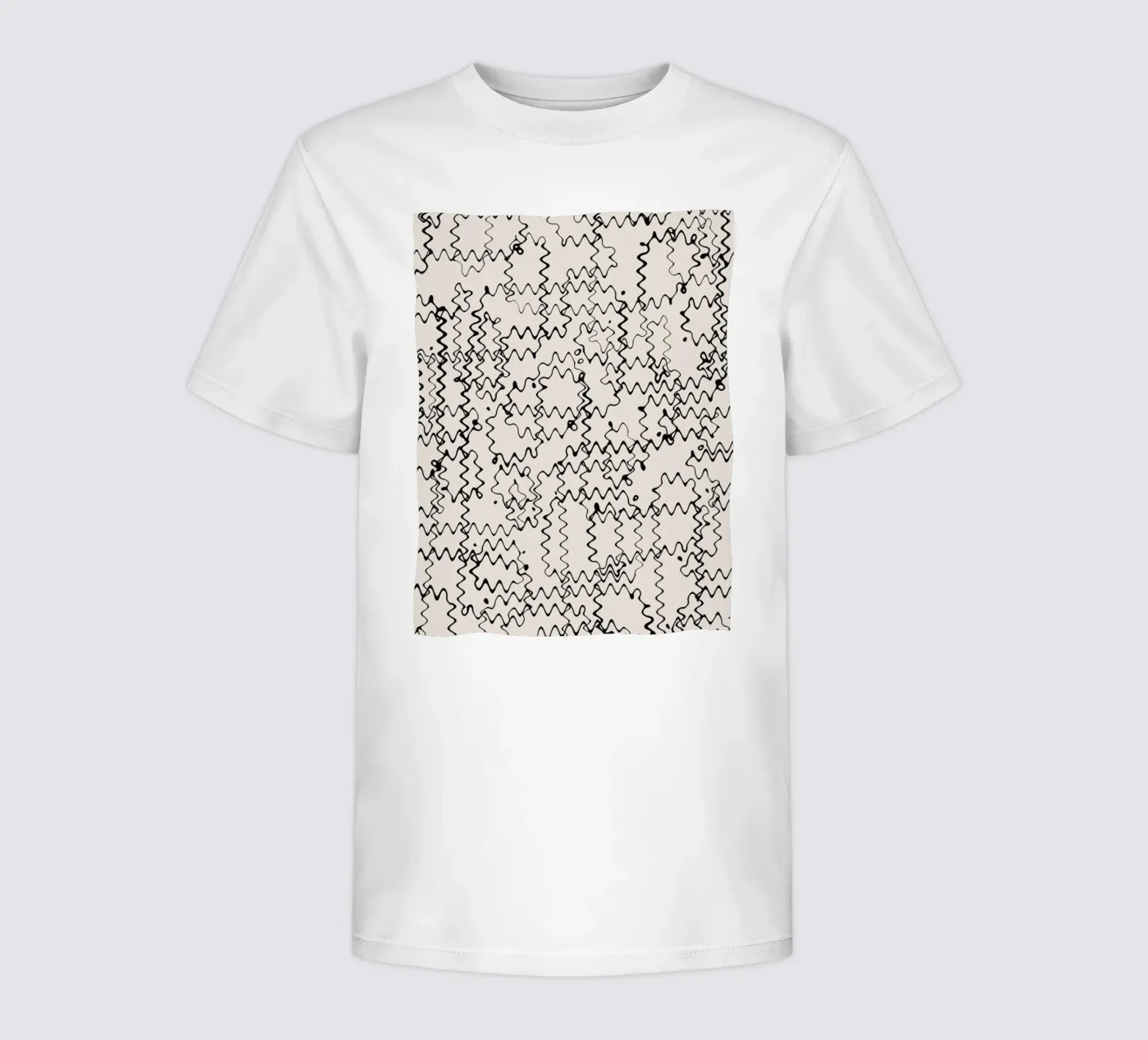 Wave Pattern t-shirt bambini da treechild