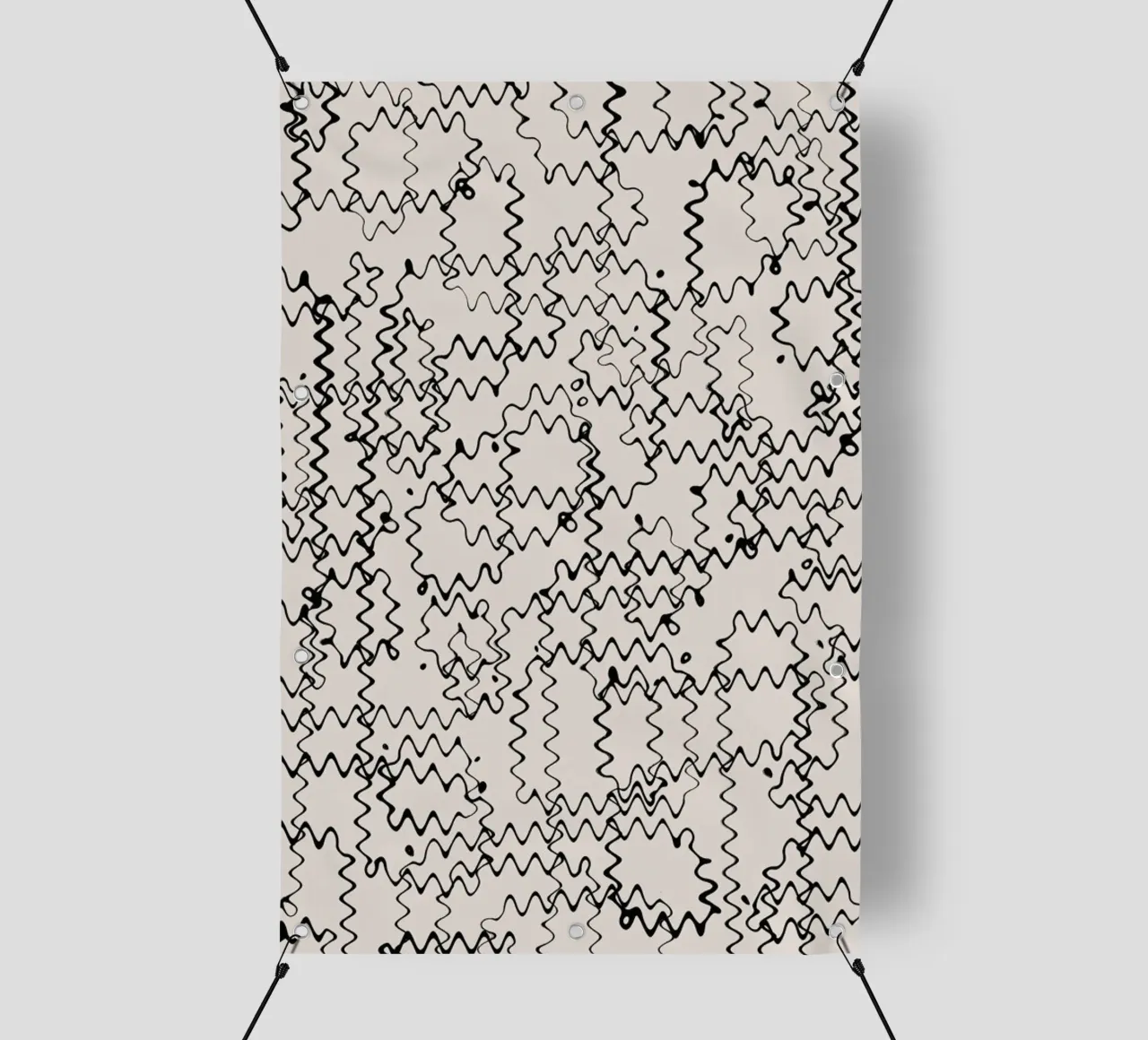 Wave Pattern telo in pvc da treechild