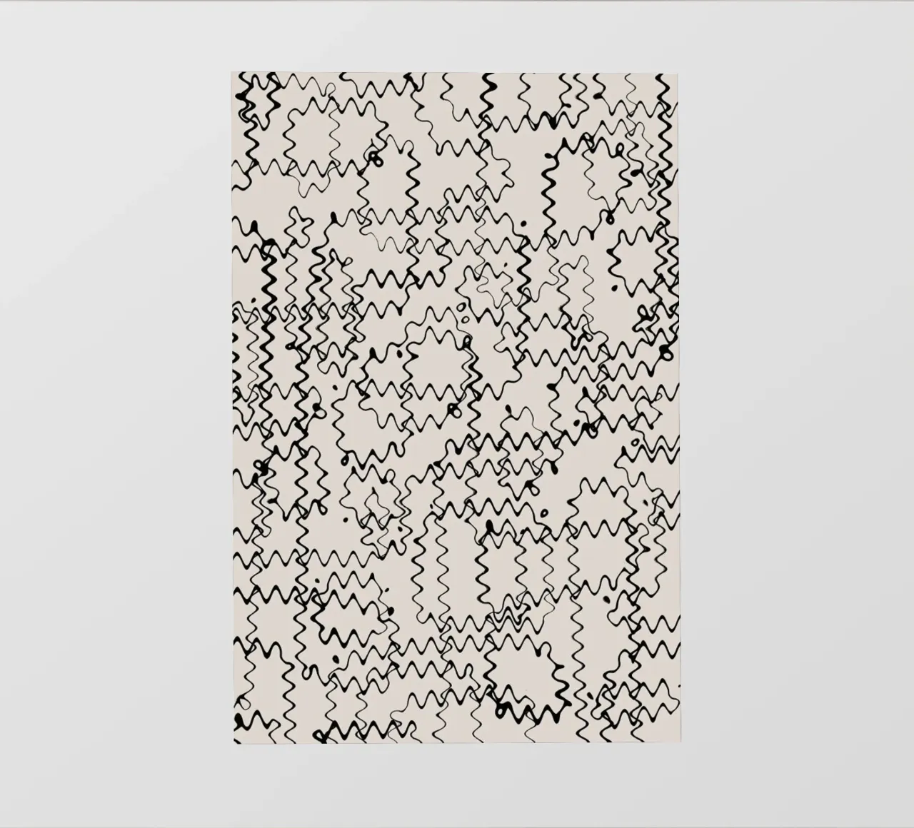 Wave Pattern telo in pvc da treechild