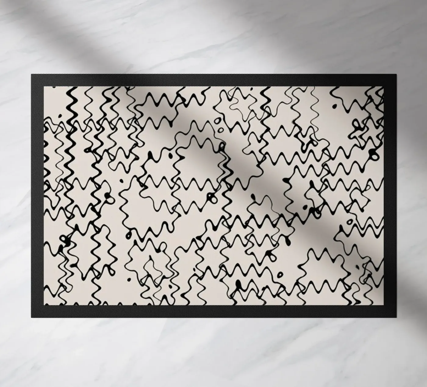 Wave Pattern Fußmatte von treechild