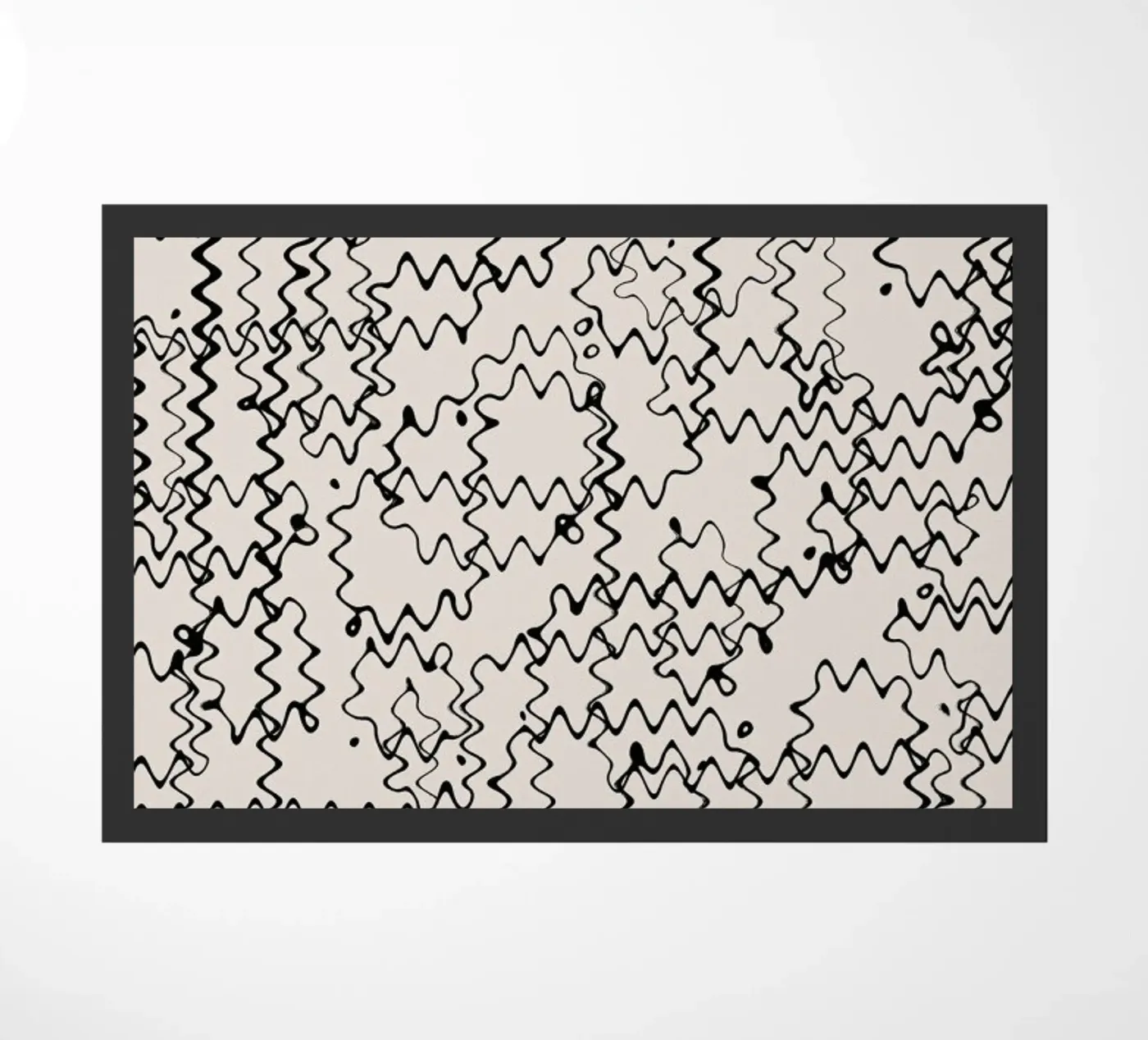 Wave Pattern Fußmatte von treechild