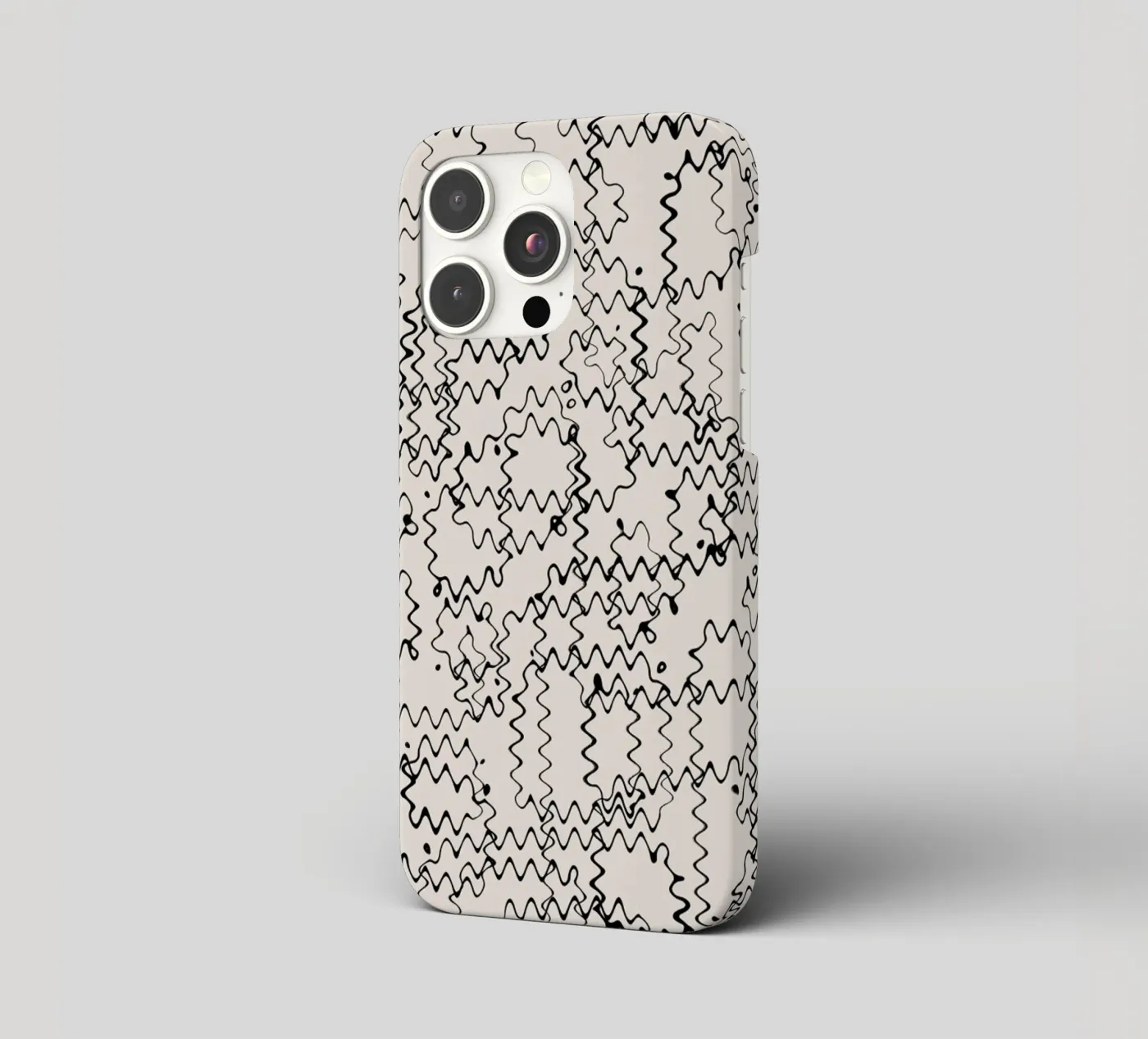 Wave Pattern iphone case by treechild