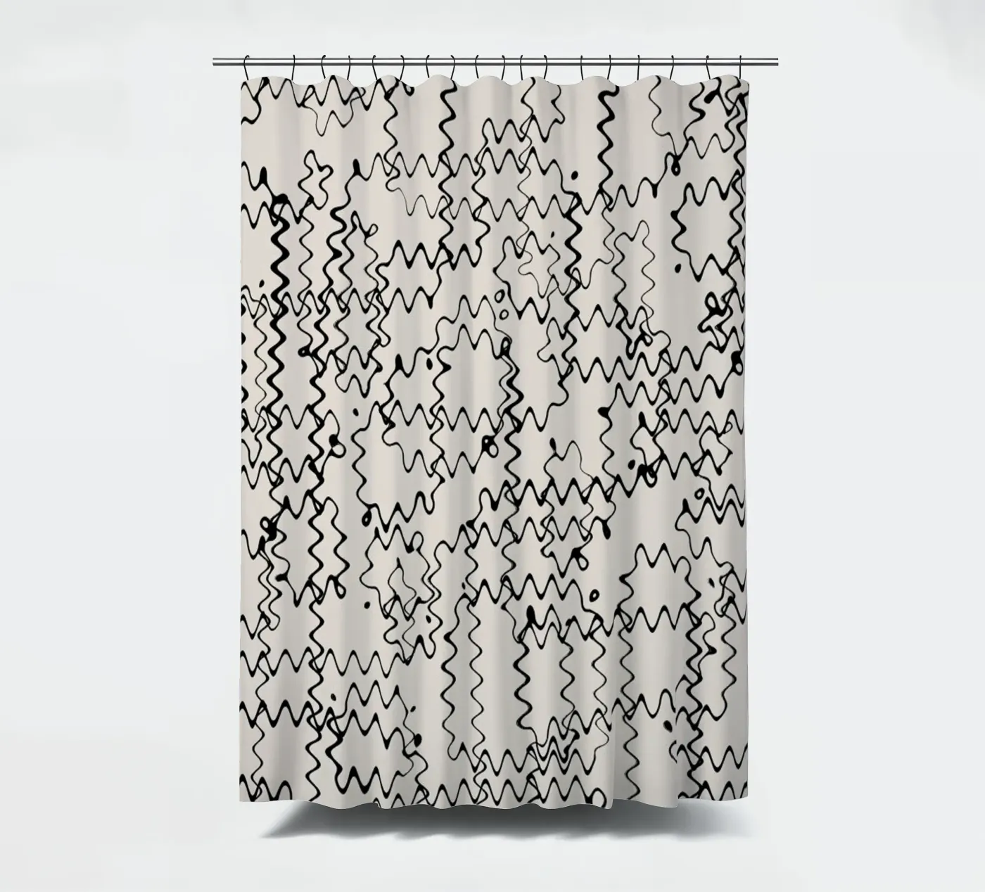 Wave Pattern douchegordijn van treechild