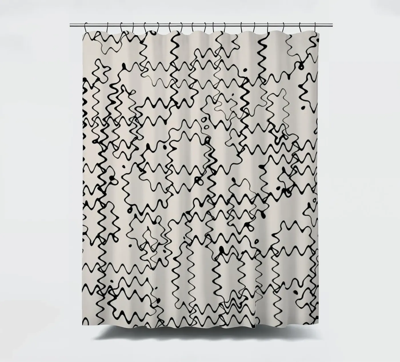 Wave Pattern tenda da doccia da treechild