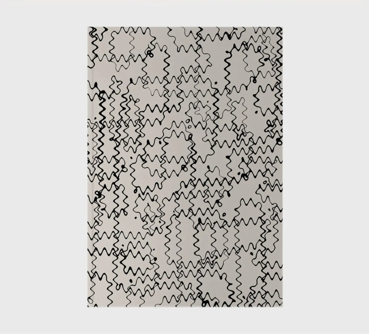 Wave Pattern carnet de notes de treechild
