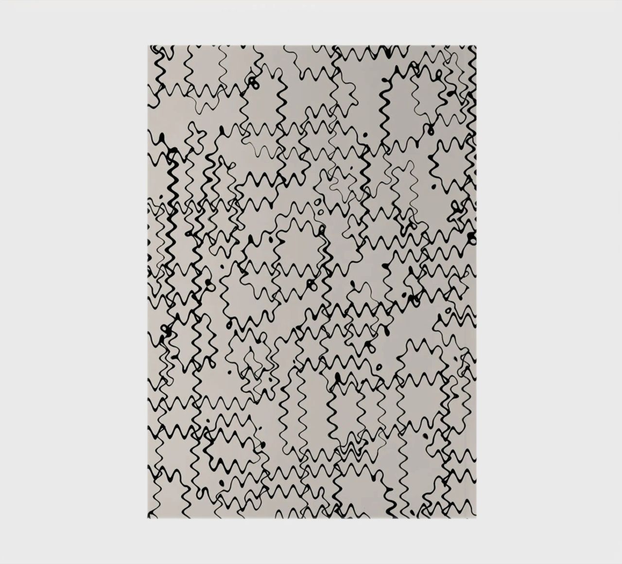 Wave Pattern notebook by treechild