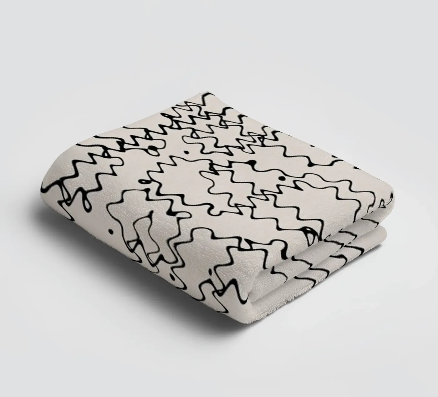 Wave Pattern serviette de bain de treechild