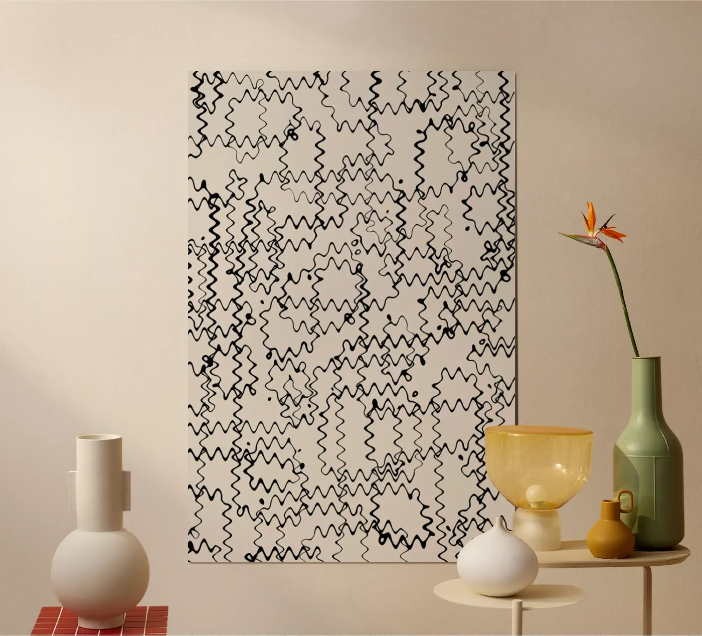 Wave Pattern poster da treechild