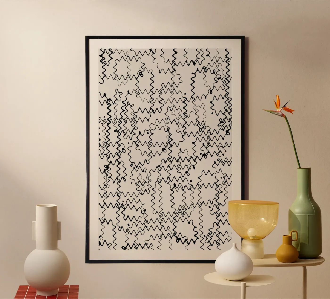 Wave Pattern poster de treechild