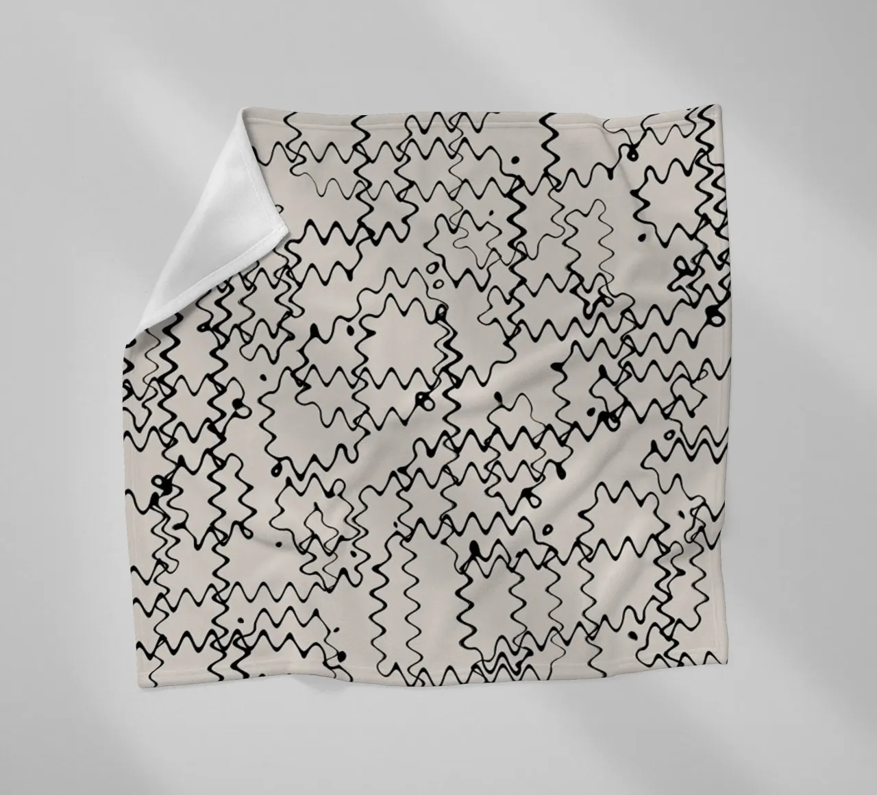 Wave Pattern coperta in pile da treechild