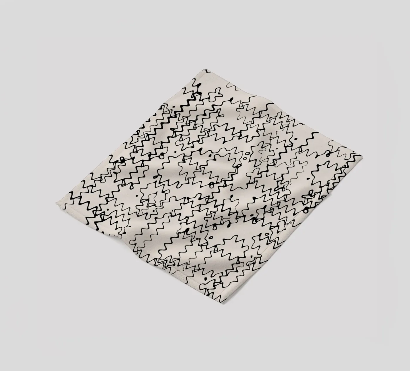 Wave Pattern Fleecedecke von treechild