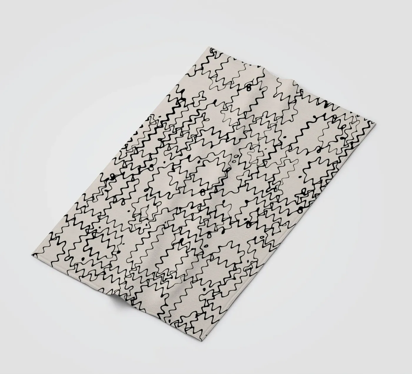 Wave Pattern fleecedeken van treechild