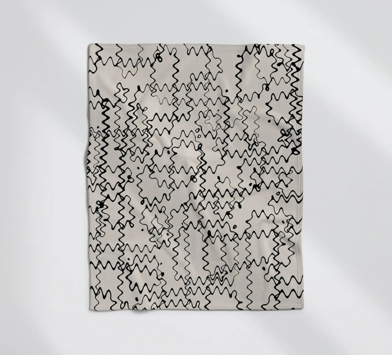 Wave Pattern coperta in pile da treechild