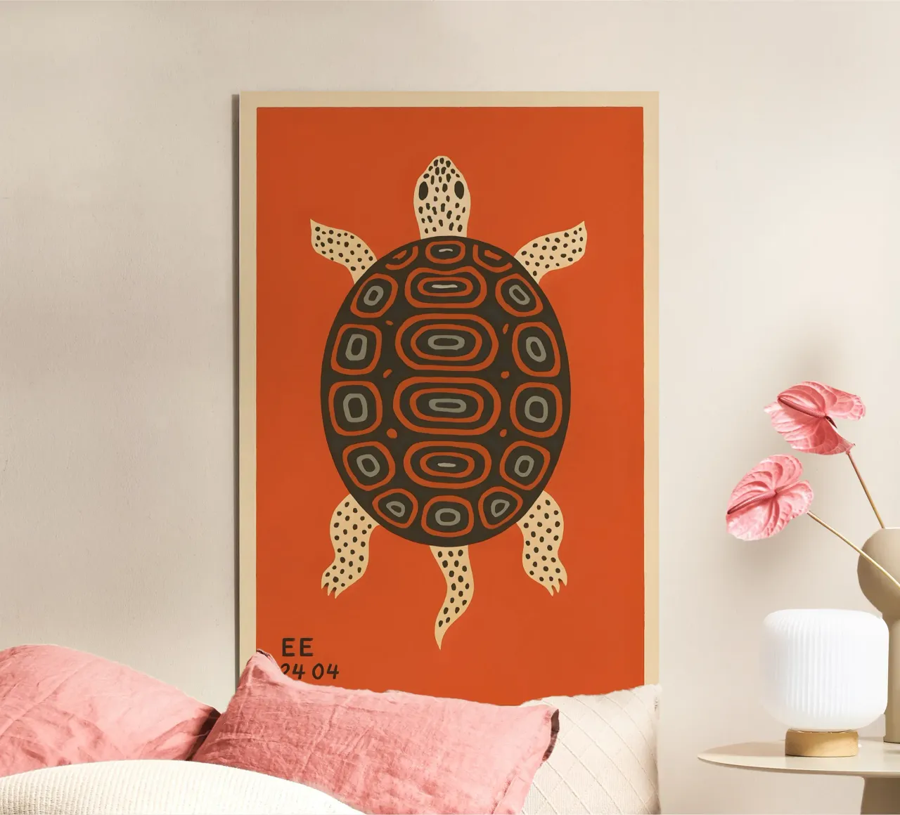 Spirit Shell Turtle alluminio dibond da Art.Piece