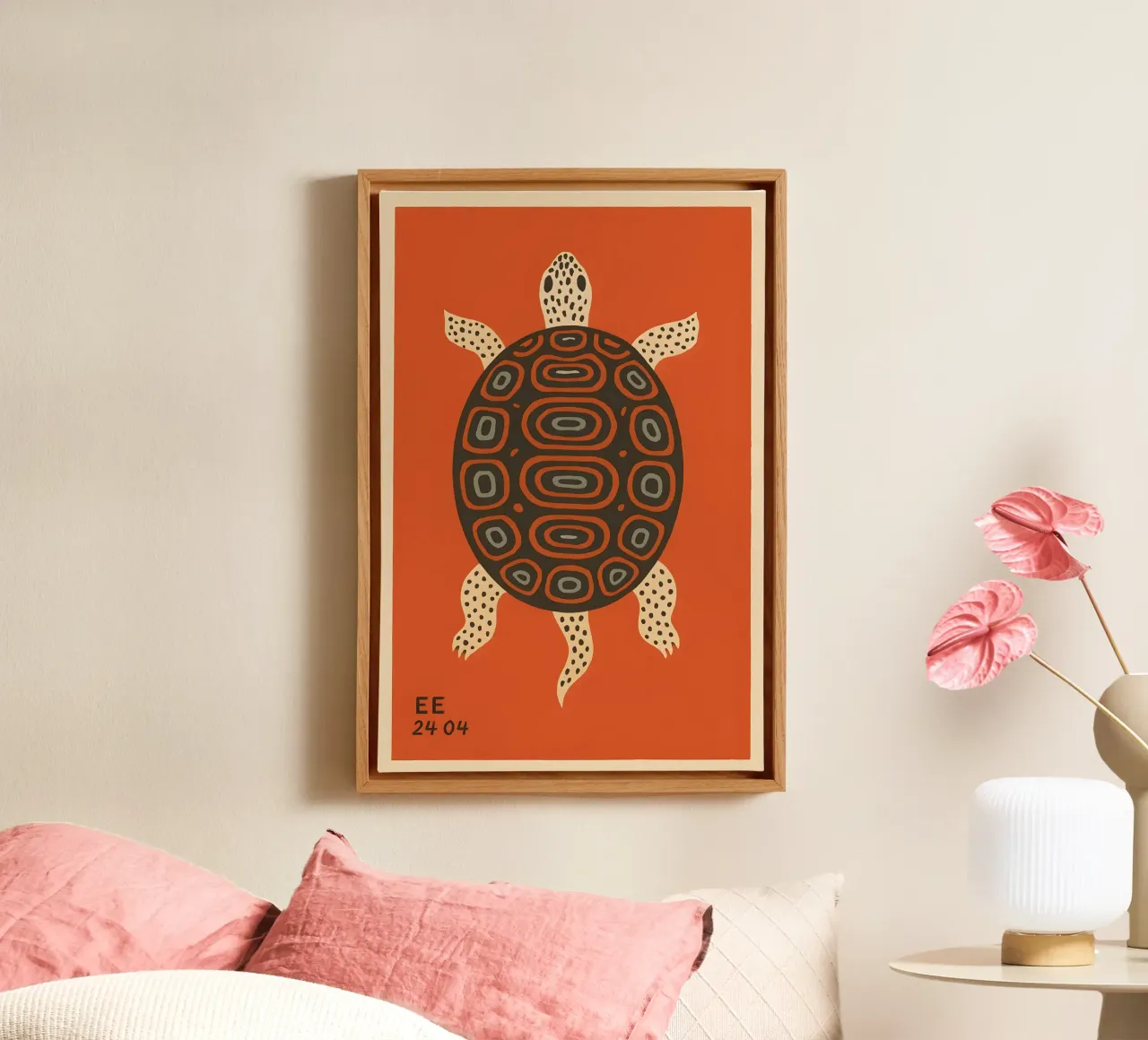 Spirit Shell Turtle canvas by Art.Piece
