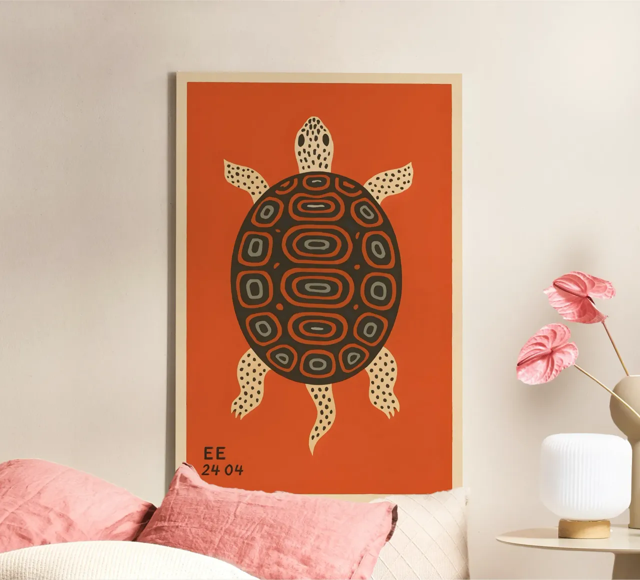 Spirit Shell Turtle canvas by Art.Piece
