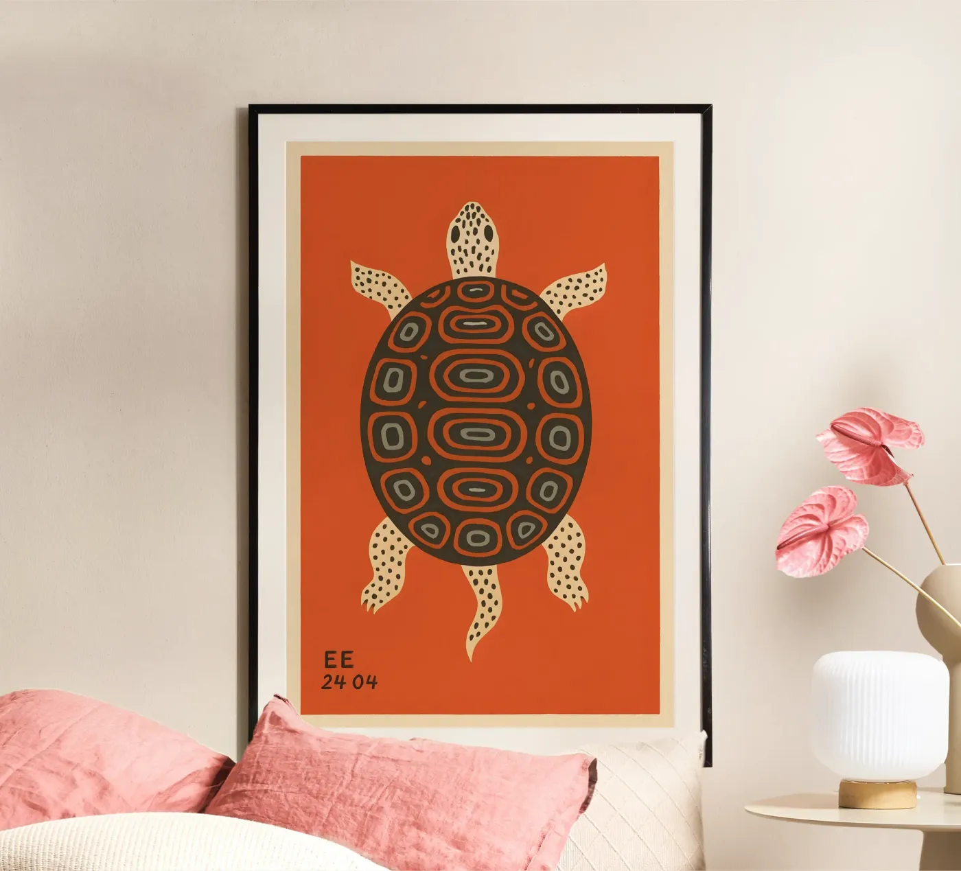 Spirit Shell Turtle poster da Art.Piece