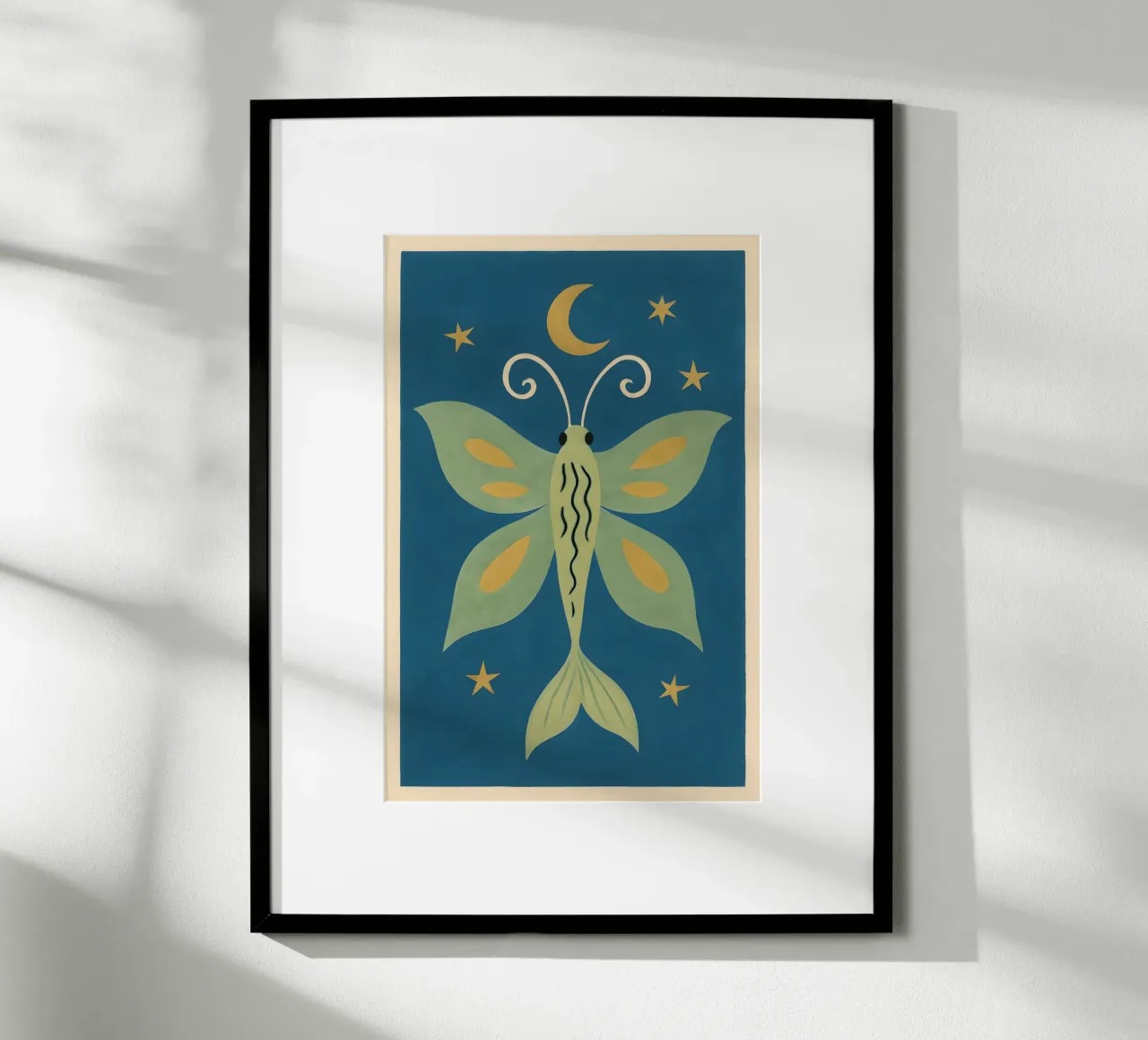 Celestial Sea Moth poster da Art.Piece