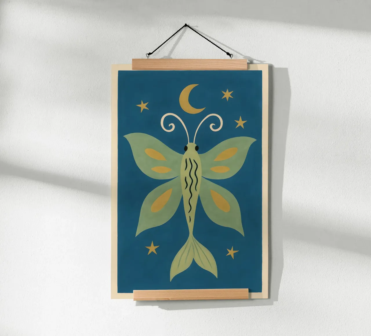 Celestial Sea Moth poster da Art.Piece