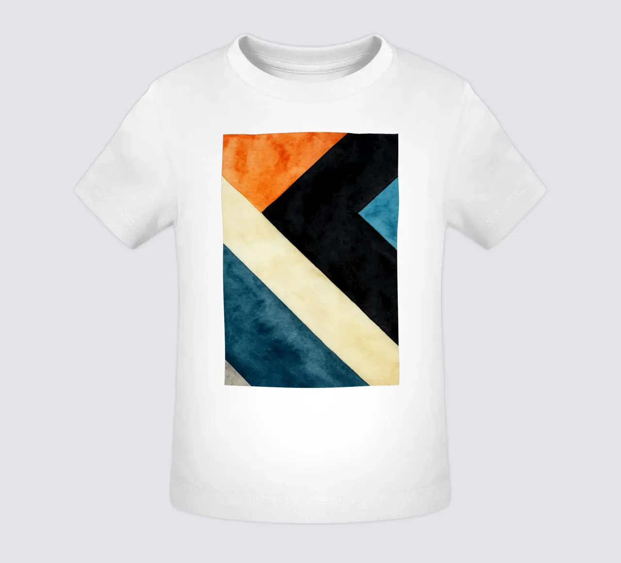 linea astratta geometrica semplice maglietta neonato da arkhanz