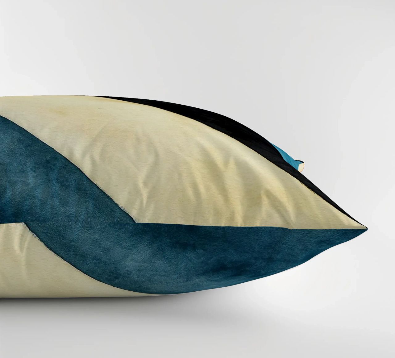 abstract geometric simple line decorative cushion by arkhanz