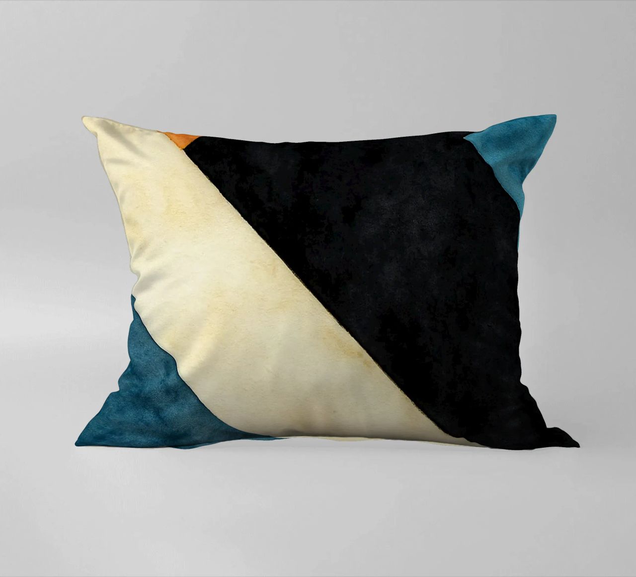 abstract geometric simple line decorative cushion by arkhanz