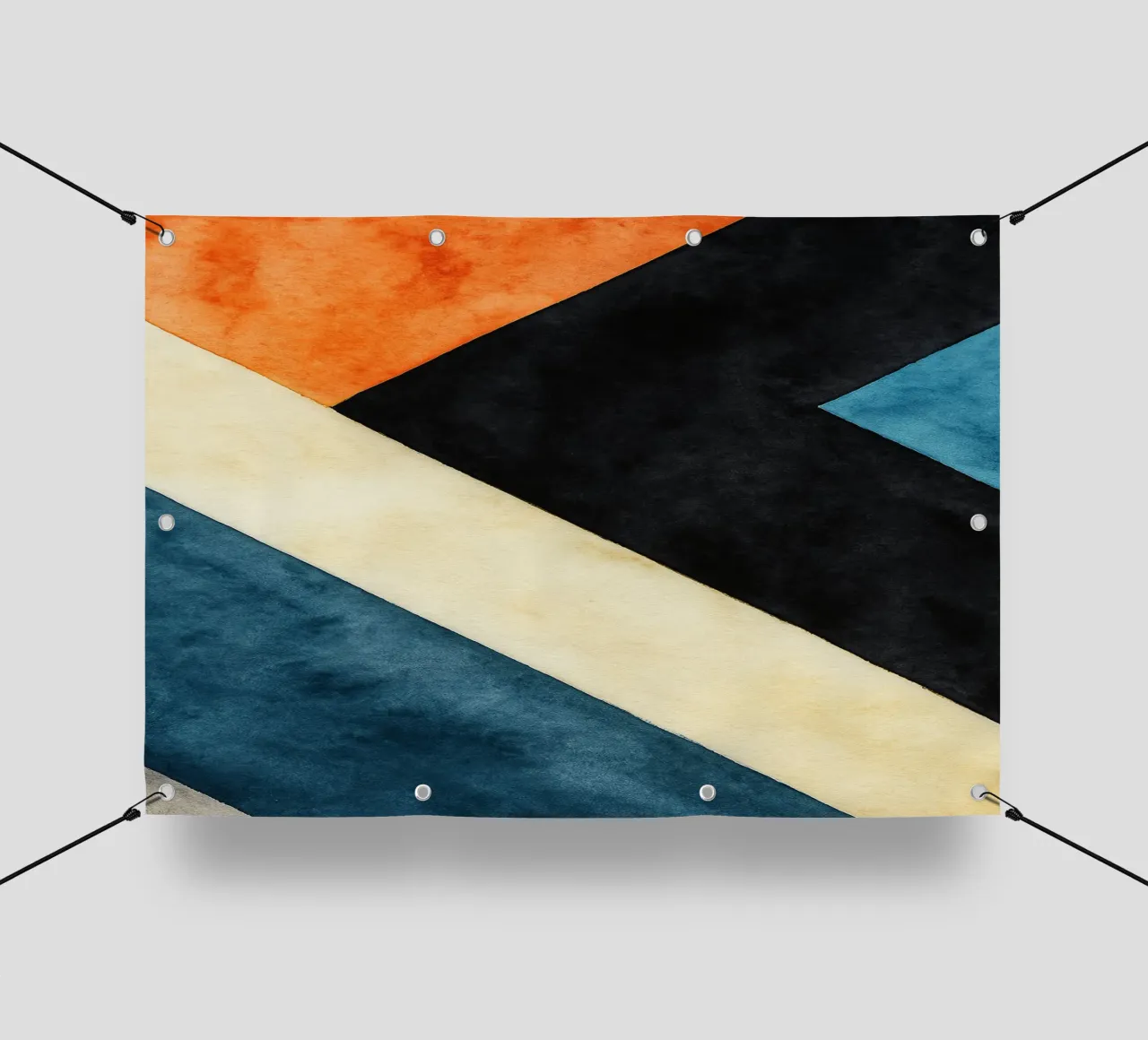 linea astratta geometrica semplice telo in pvc da arkhanz