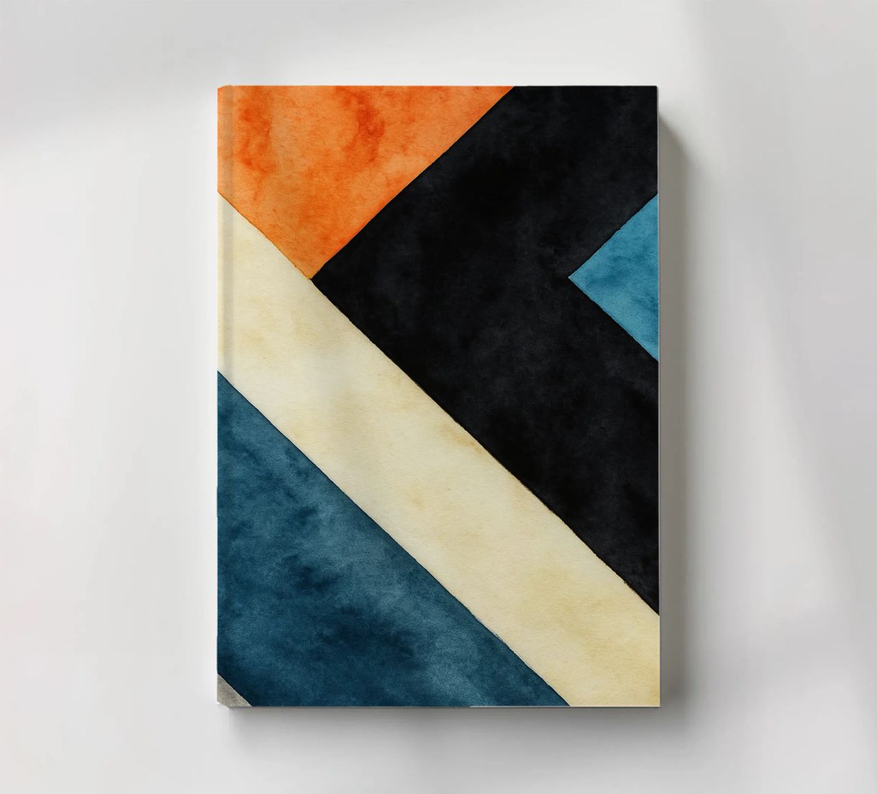 abstract geometric simple line notebook by arkhanz