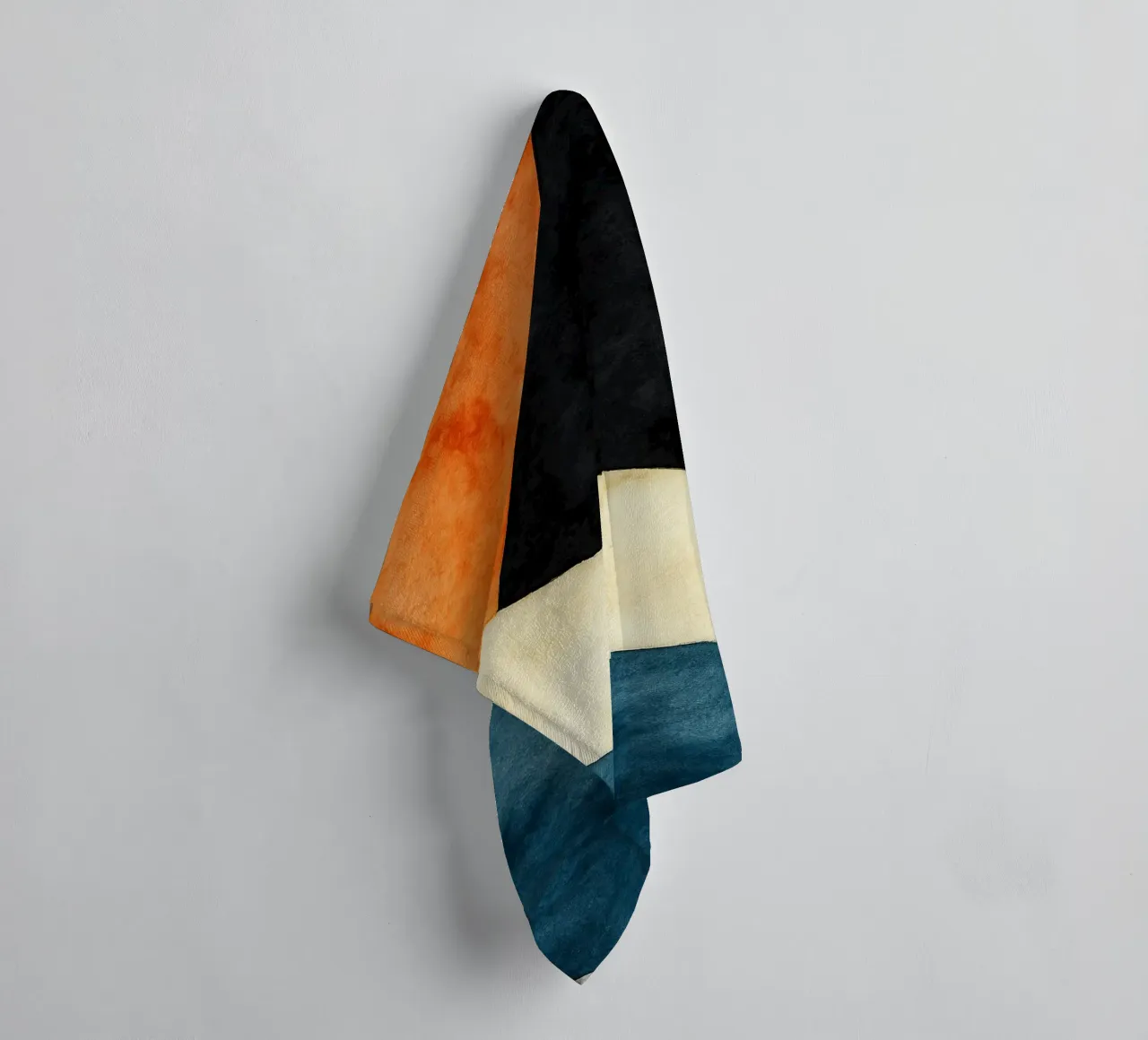 abstract geometric simple line towel by arkhanz