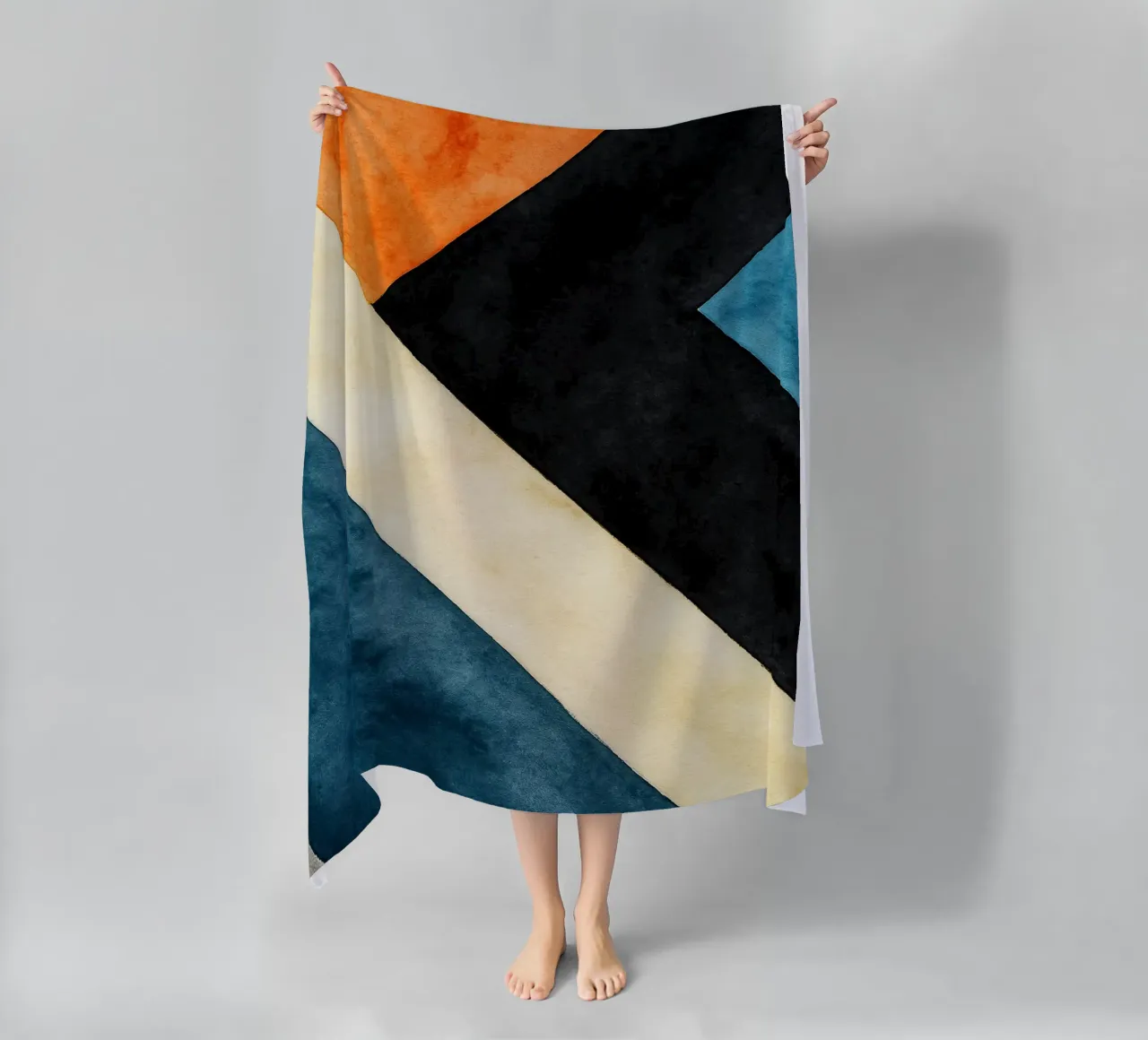 linea astratta geometrica semplice telo mare da arkhanz