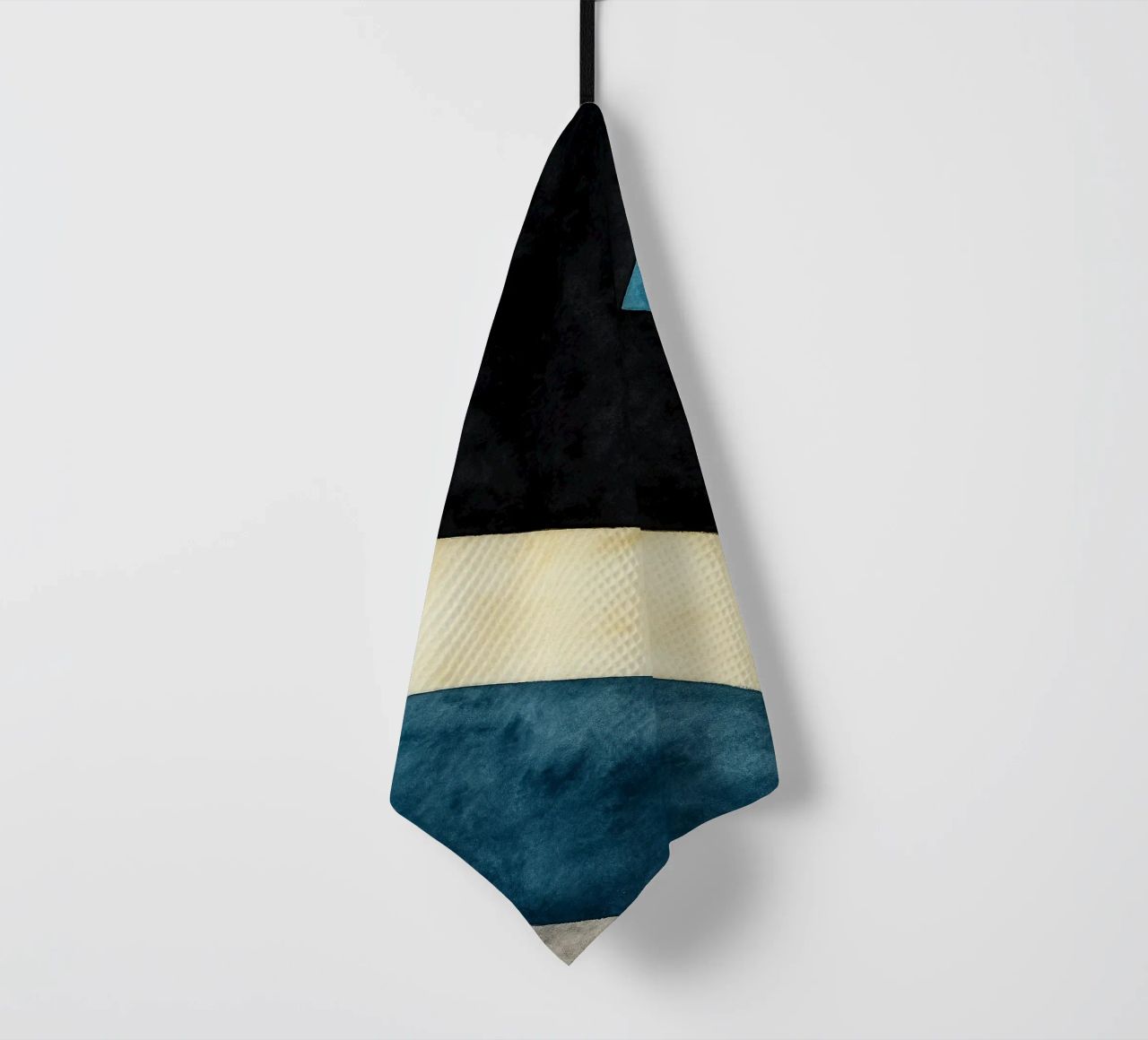 abstract geometric simple line tea towel by arkhanz
