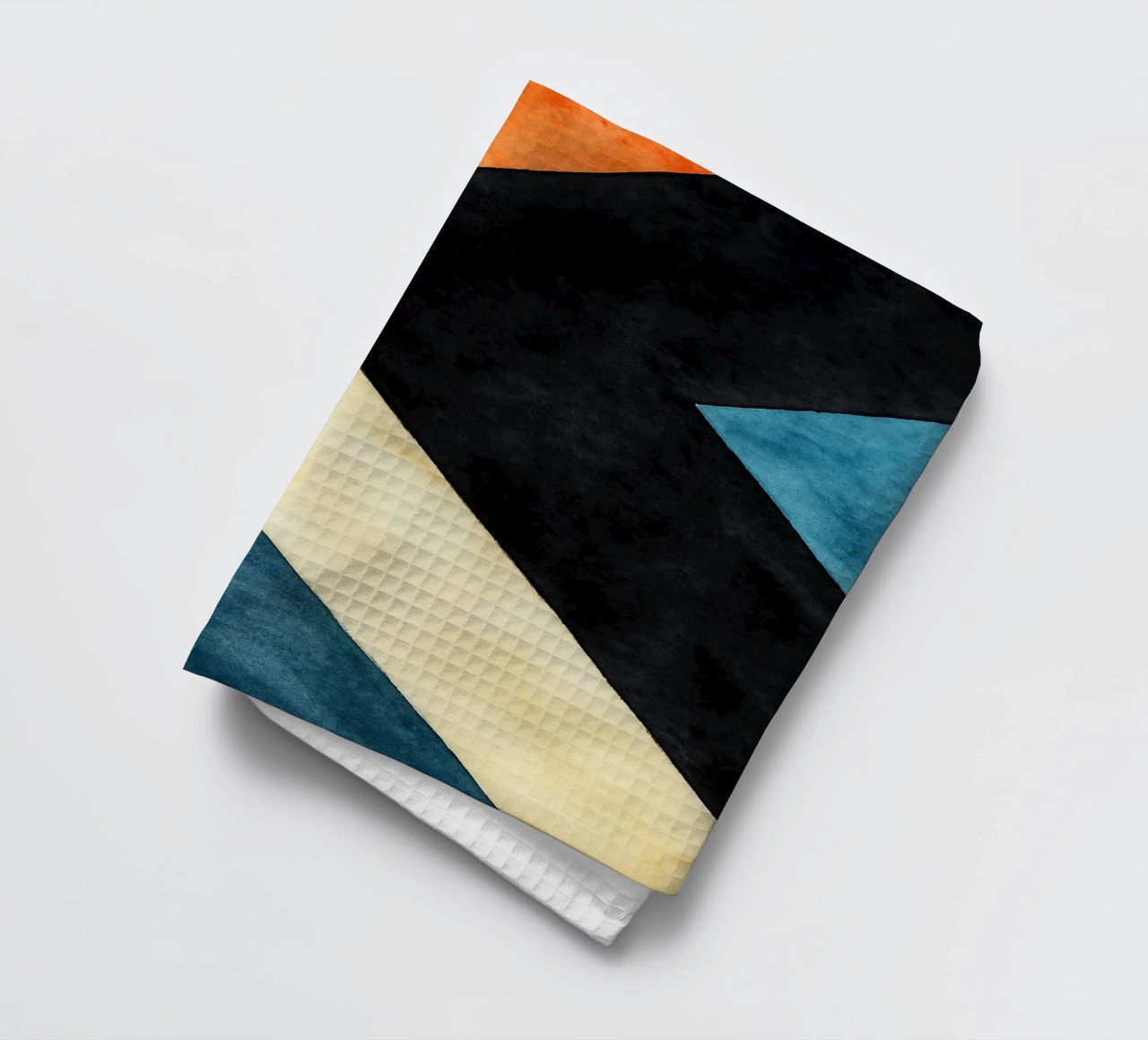 abstract geometric simple line tea towel by arkhanz