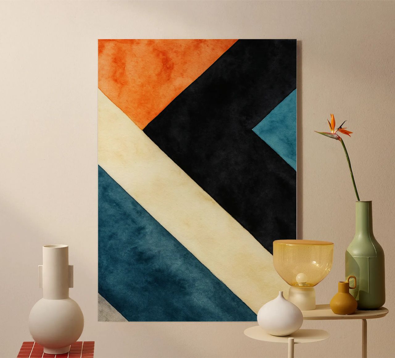 linea astratta geometrica semplice plexiglass da arkhanz