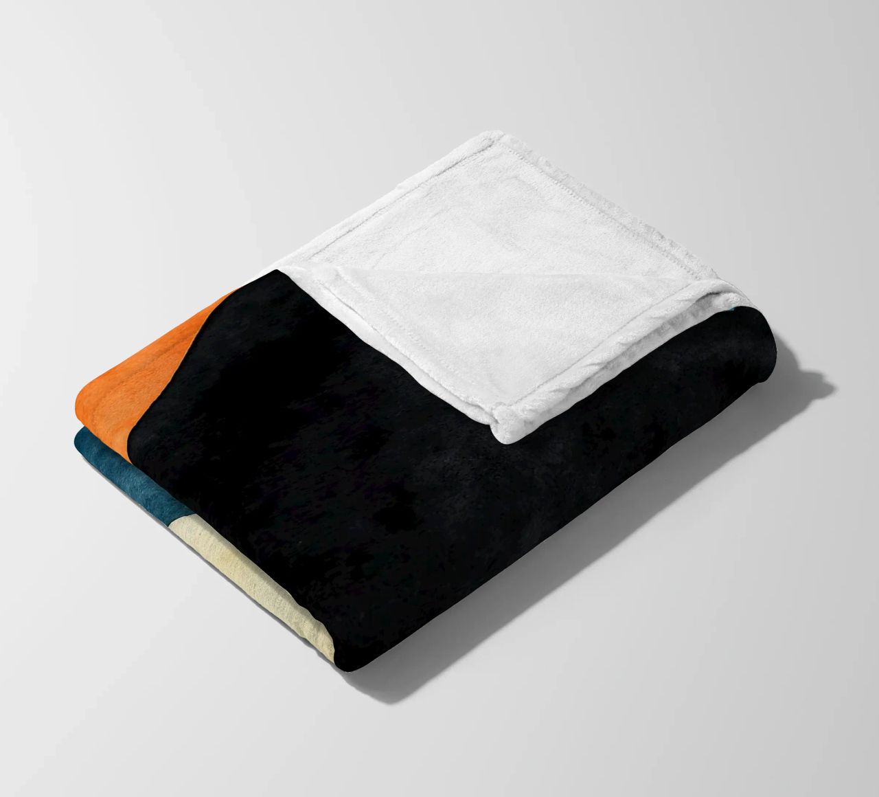 abstract geometric simple line fleece blanket by arkhanz
