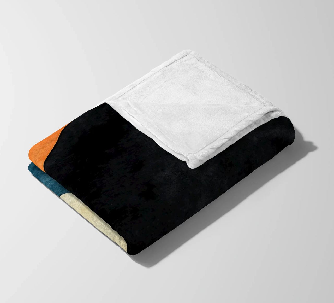 abstract geometric simple line fleece blanket by arkhanz