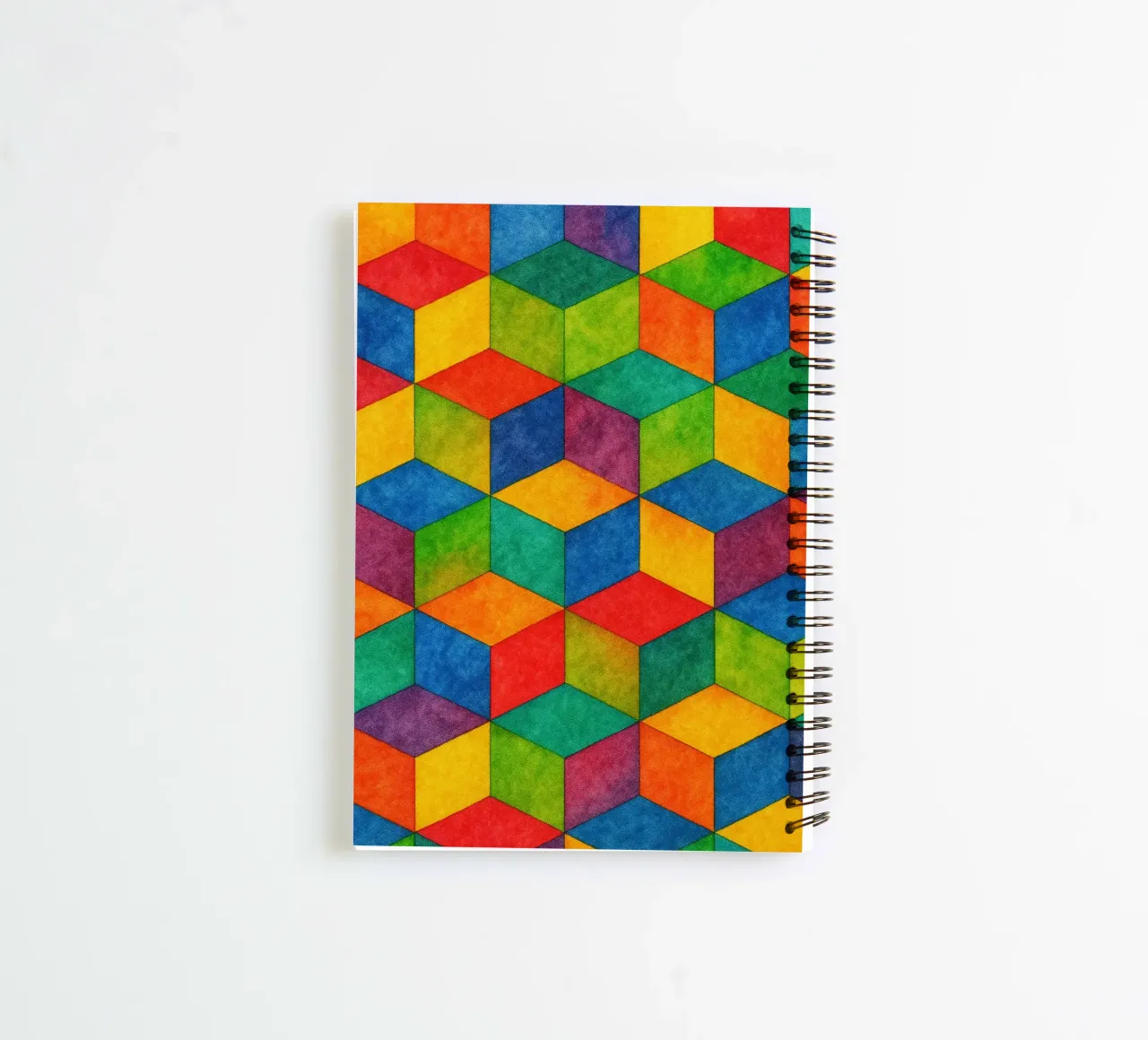 abstrakte geometrische kleine sechseckige Linie Ringbuch von arkhanz