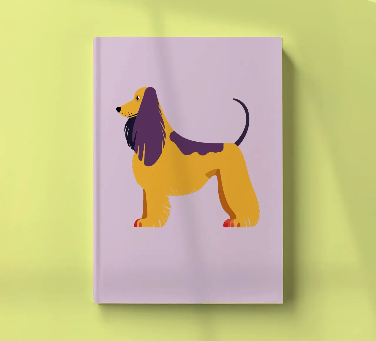 Afghanische Dogge Notizbuch von DARIA IVANOVNA