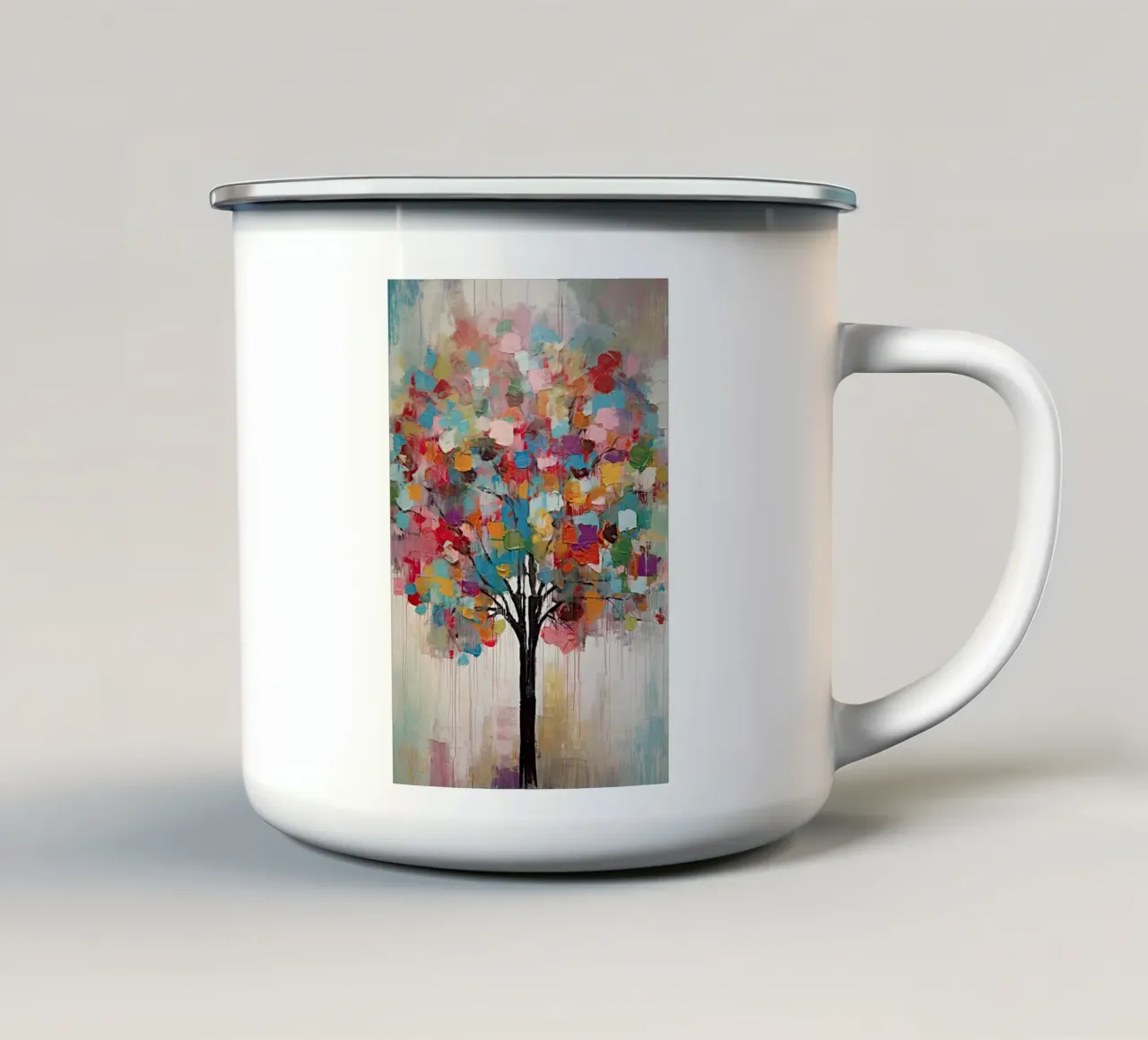 Arte da parete di Imagine tazza in smalto da Imagine