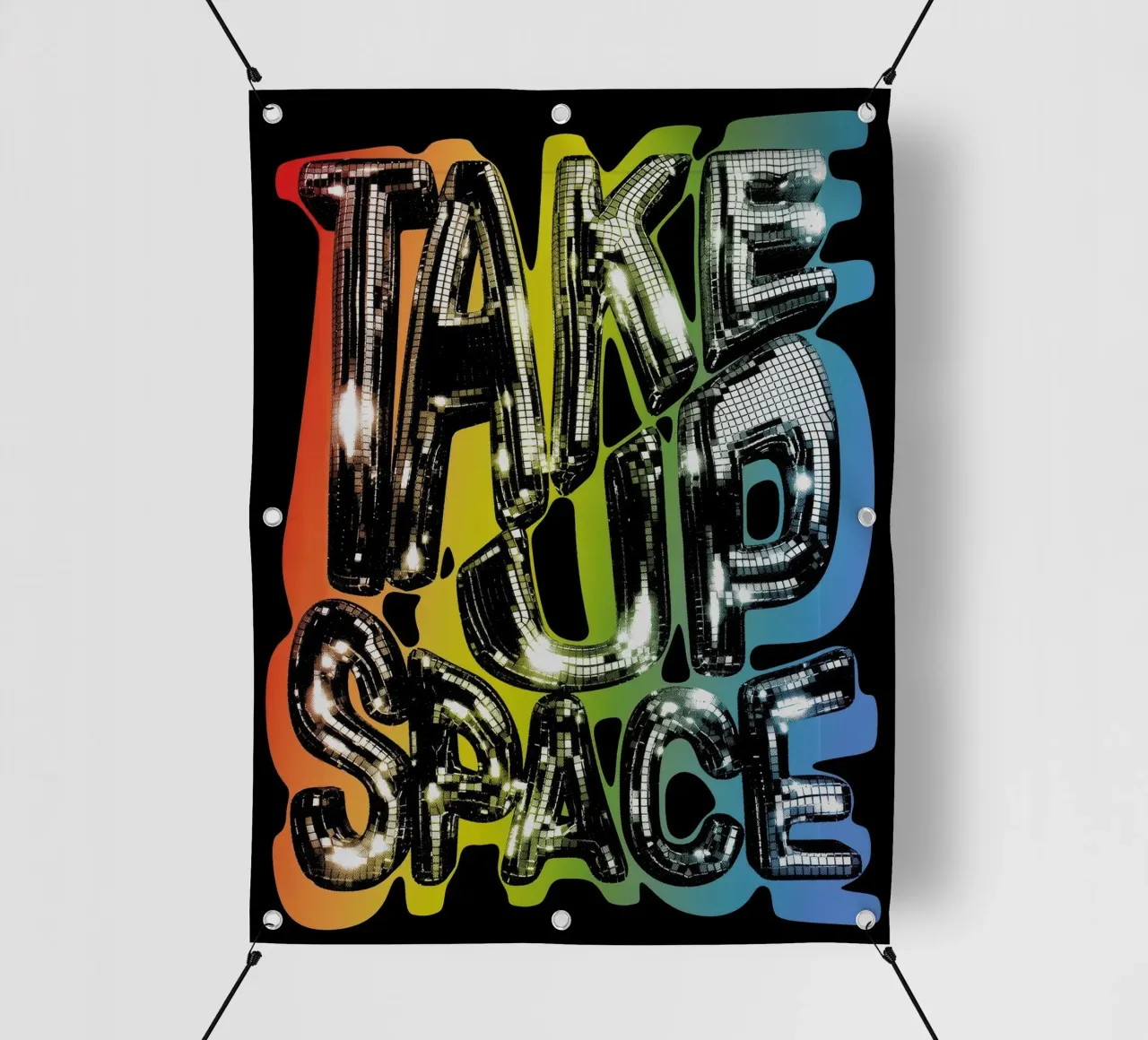Take Up Space telo in pvc da lucasmeier