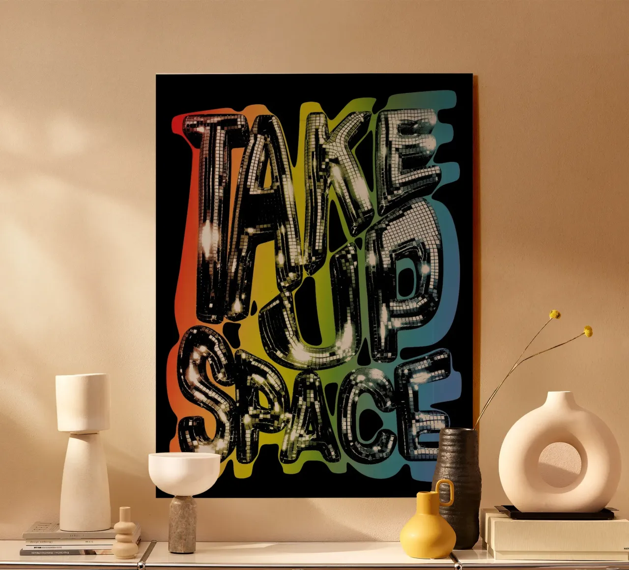 Take Up Space plexiglass da lucasmeier